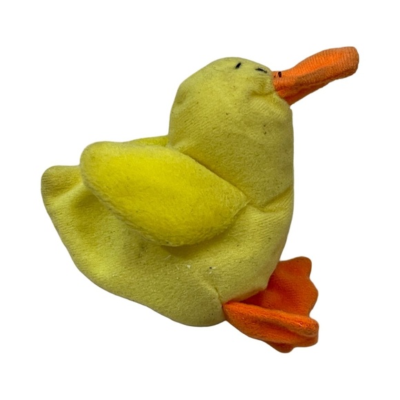 Ty Other - 1993 Ty Teenie Beanie Babies Duck named Quacks Rare.